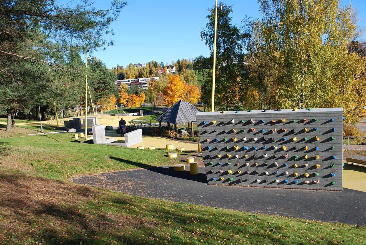 Vestre Haugen House Sentralt Oslo Gratis Privat Parkering Villa ภายนอก รูปภาพ